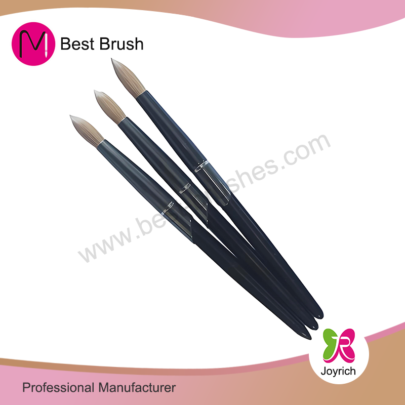 Black Metal Kolinsky Acrylic Nail raspall