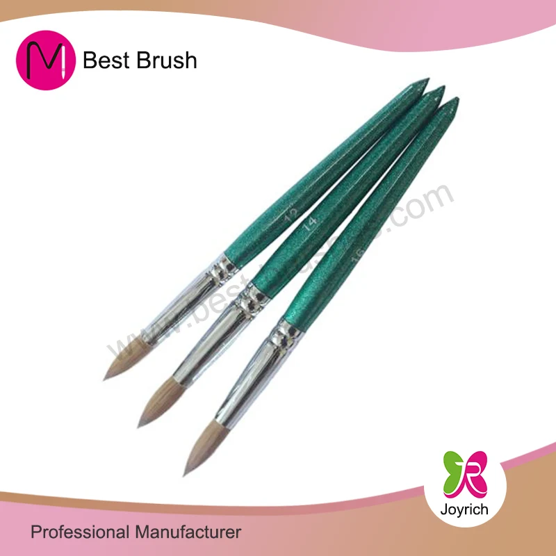 Fusta verda Kolinsky Acrylic Nail raspall